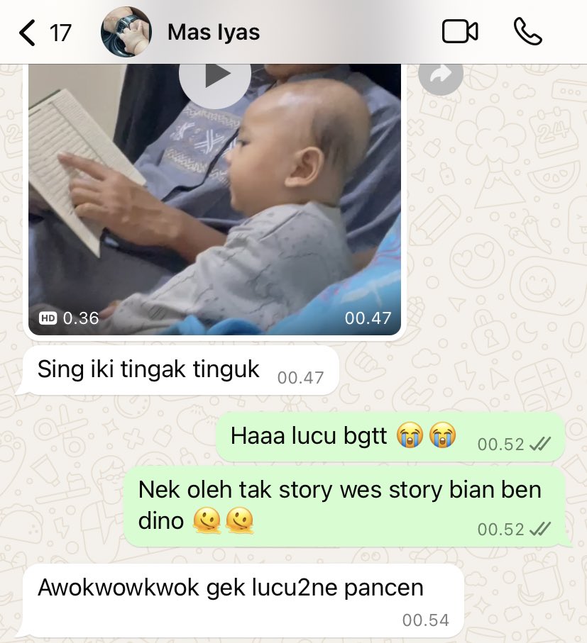 Kalo bisa pasang cctv dirumah mas iyas biar bisa lihat Bian doang, gaperlu minta pap teross 🫠