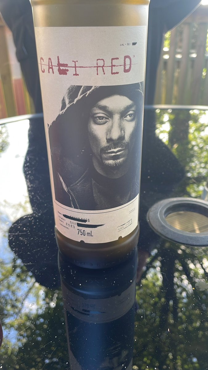 Adrian Carragher (@adriancarragher) on Twitter photo Spotted this in local supermarket, normally avoid ‘celebrity wines’ as they are a rip off but this stuff’s the dogs bolloxx as they say, nice one <a href="/SnoopDogg/">Snoop Dogg</a> I’ll need to see what other ones you do! Spotted this in local supermarket, normally avoid ‘celebrity wines’ as they are a rip off but this stuff’s the dogs bolloxx as they say, nice one <a href="/SnoopDogg/">Snoop Dogg</a> I’ll need to see what other ones you do!