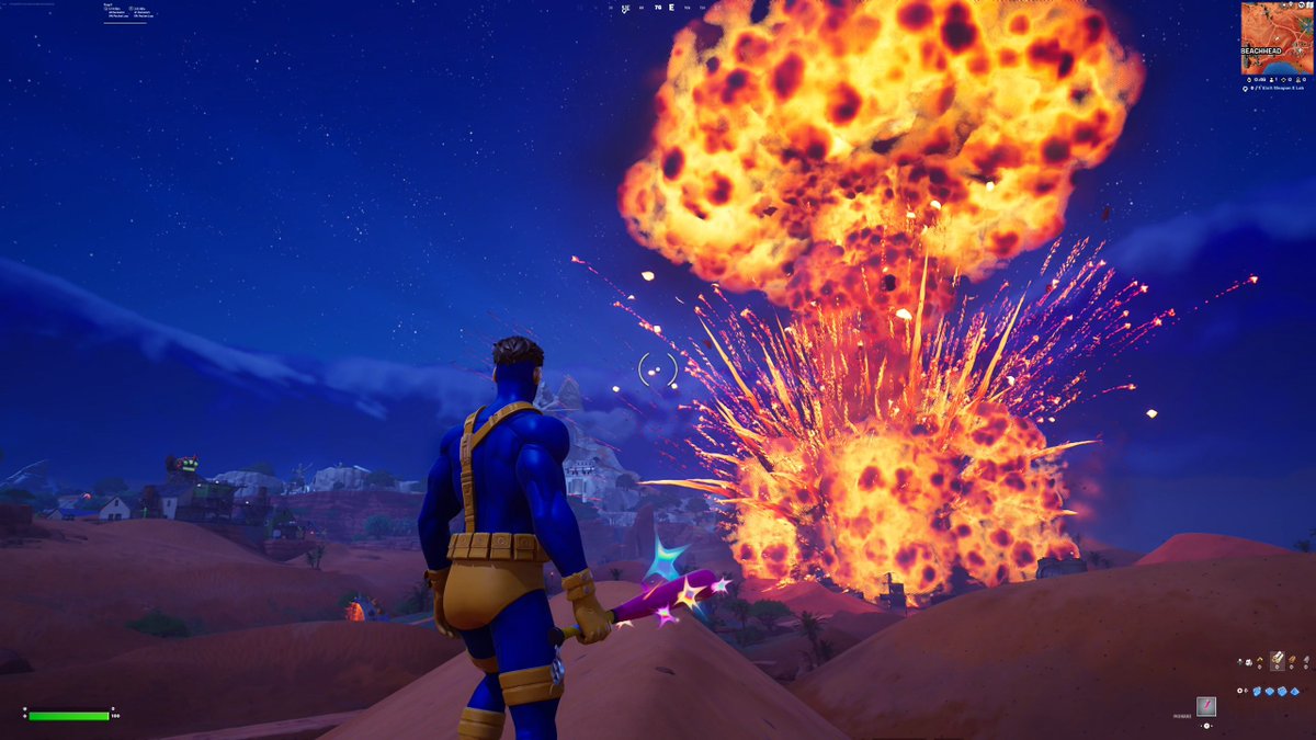 Fortnite Explosion Latest 'Fortnite' Update Includes Major Map Changes