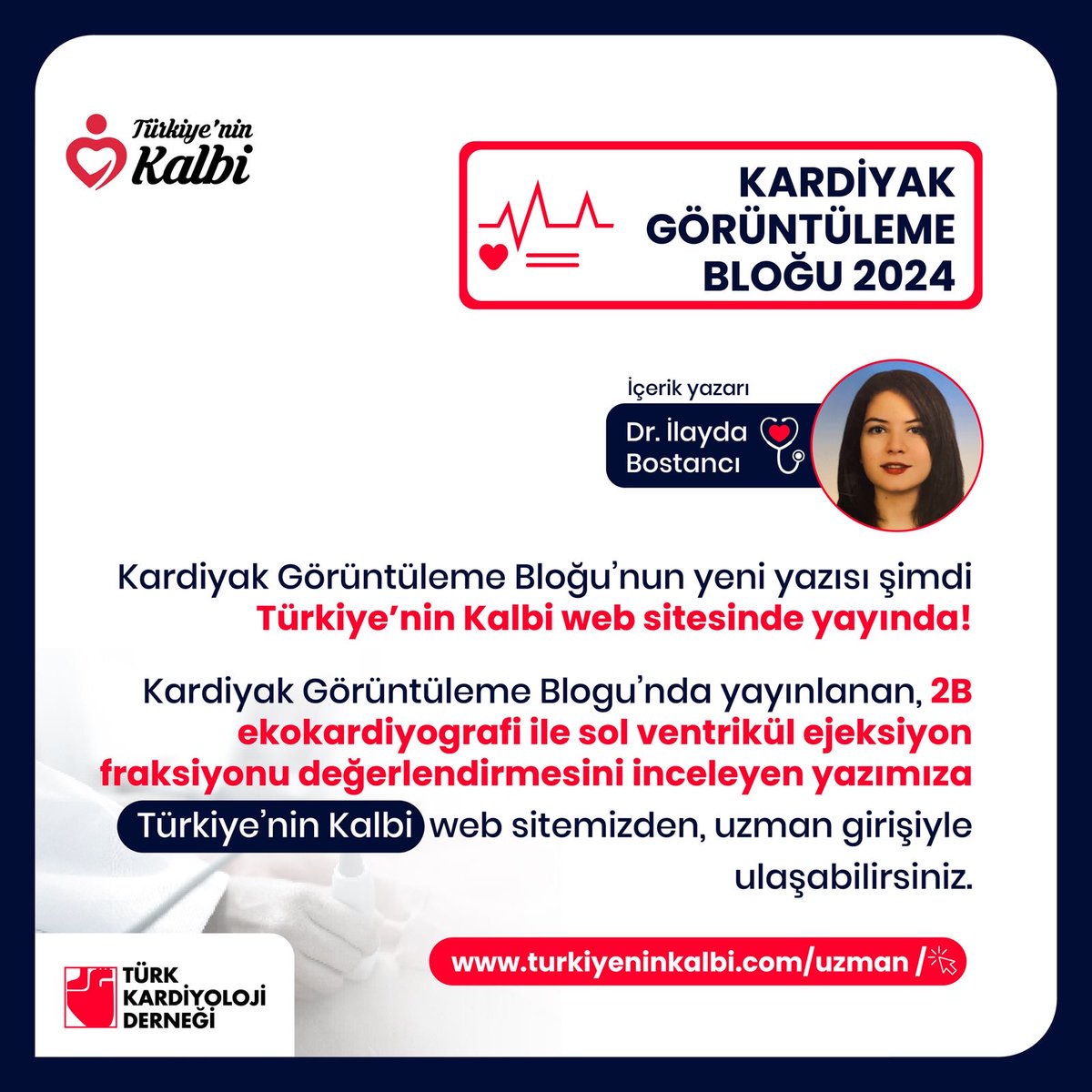 Kardiyak Görüntüleme Blogu’nda yayınlanan, 2B ekokardiyografi ile sol ventrikül ejeksiyon fraksiyonu değerlendirilmesini inceleyen yazımıza Türkiye’nin Kalbi web sitemizden, uzman girişiyle ulaşabilirsiniz.

turkiyeninkalbi.com/uzman/blog/2b-…

#TürkKardiyolojiDerneği #TKD