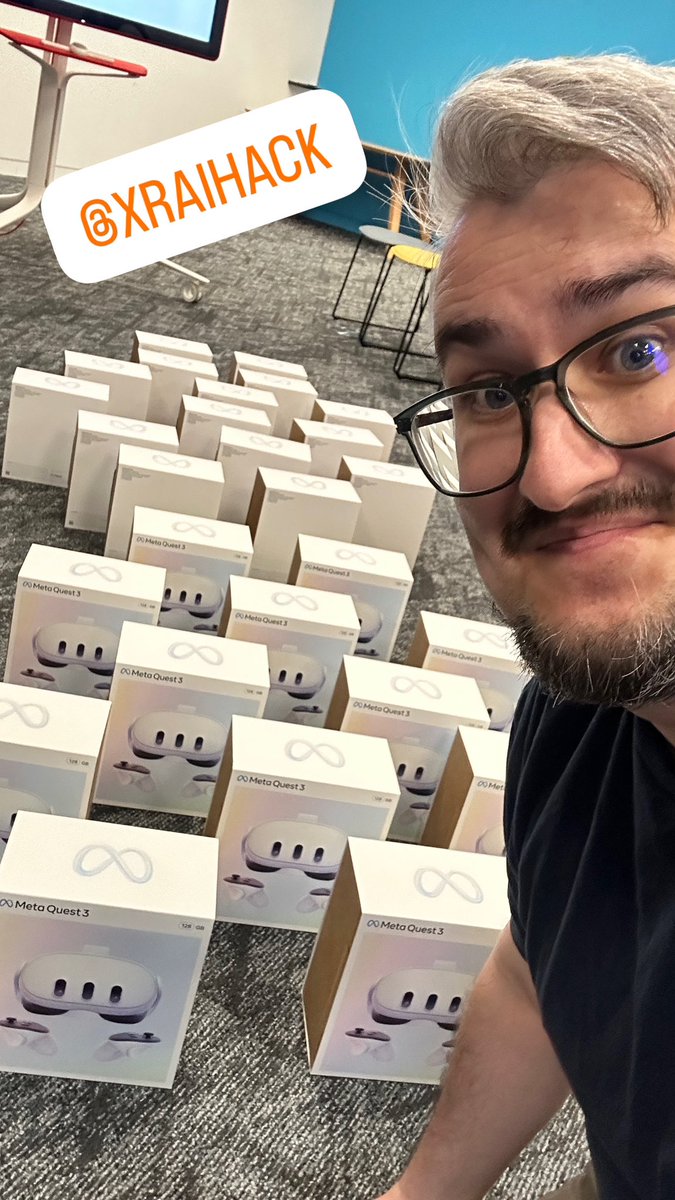 Setup to co-ordinate the biggest XR hackathon the uk has ever seen this week! 
<a href="/xraihack/">xraihack</a>