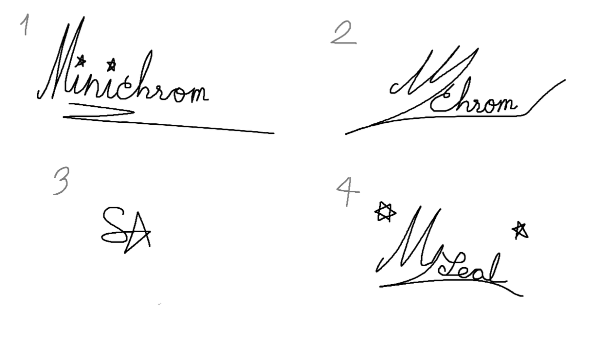 ลายเซ็นแบบไหนดี