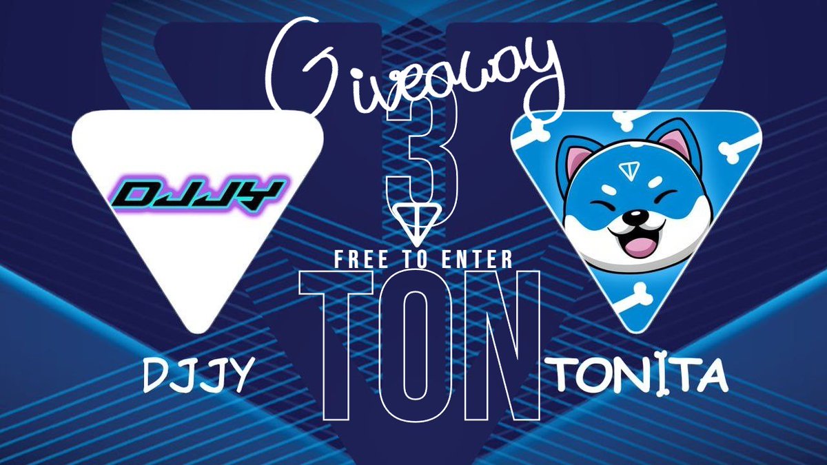 🚨 Competition 🚨

Win 3 Ton

How To Enter:

1.) RT &amp; LIKE this Tweet! 
2.) Follow <a href="/DJJY/">DJ JY</a> + @TonitaonTon
3.) Tag 3x Friends in the comments below
4.) Go here to get more entries: gleam.io/UV7fZ/win-3-to…

#Crypto #giveaway #TON #100xgem #Shill $TONITA
