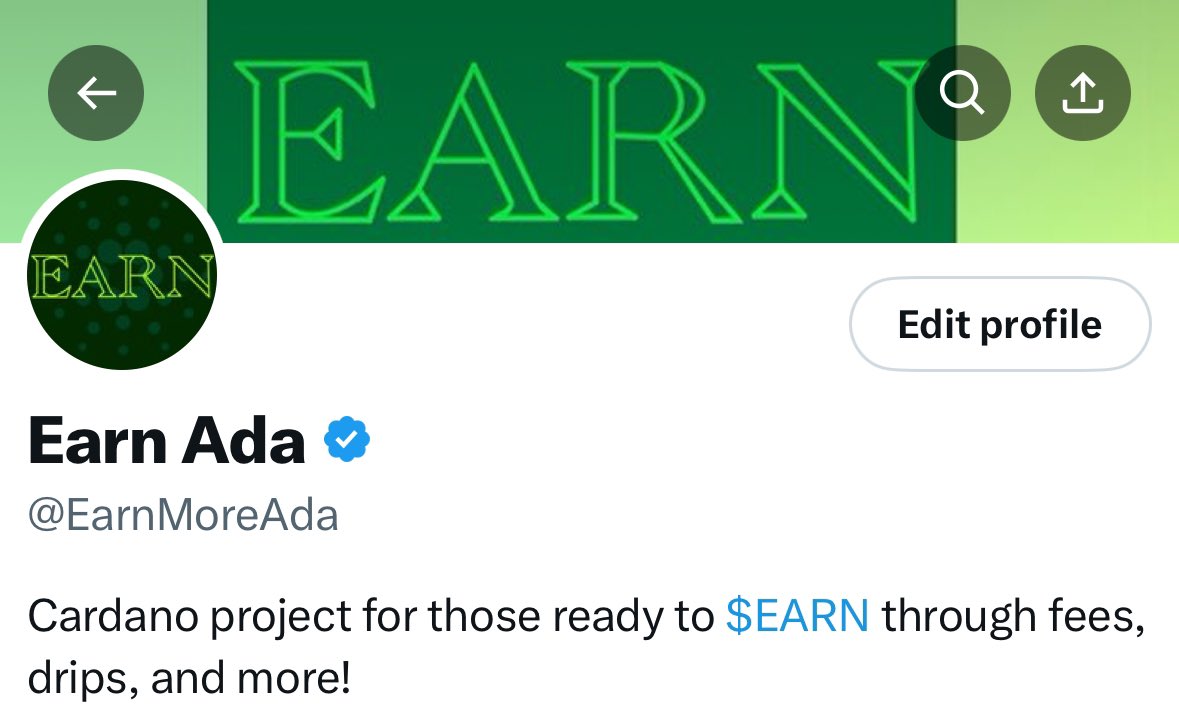 The blue checkmark is finally here! ✔️

This is one step of the way to everyone preparing to $EARN