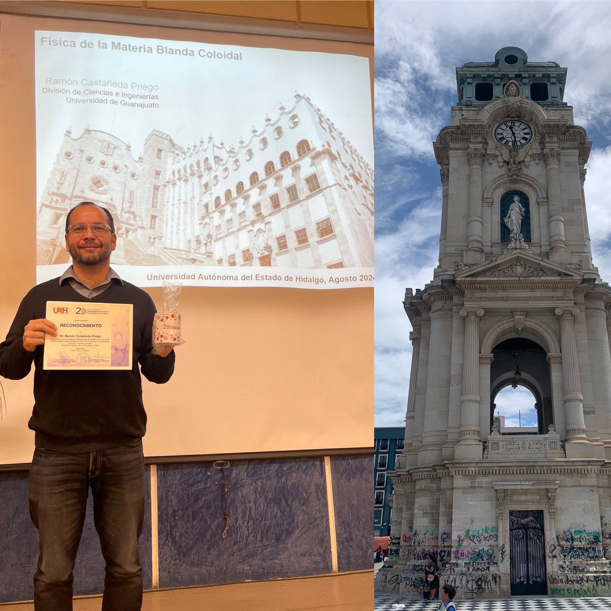 It was a pleasure to give a talk on Colloidal Soft Matter Physics at the Autonomous University of the Hidalgo State. Thanks <a href="/Fernand31028044/">Fernando Donado</a> for the invitation!