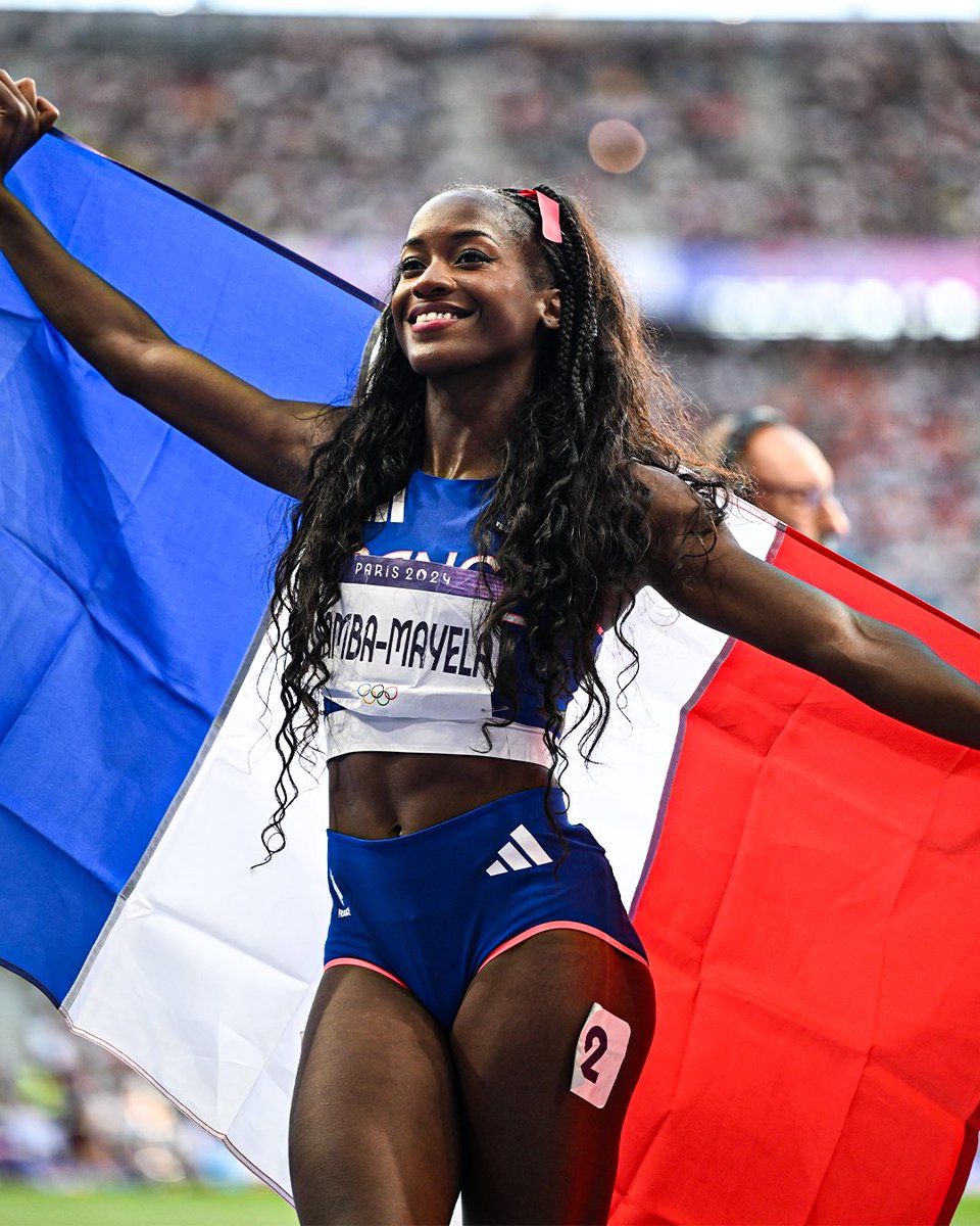 Cyréna 💙🤍❤️

📸 CNOSF/KMSP
 
#AllezLesBleus #Paris2024