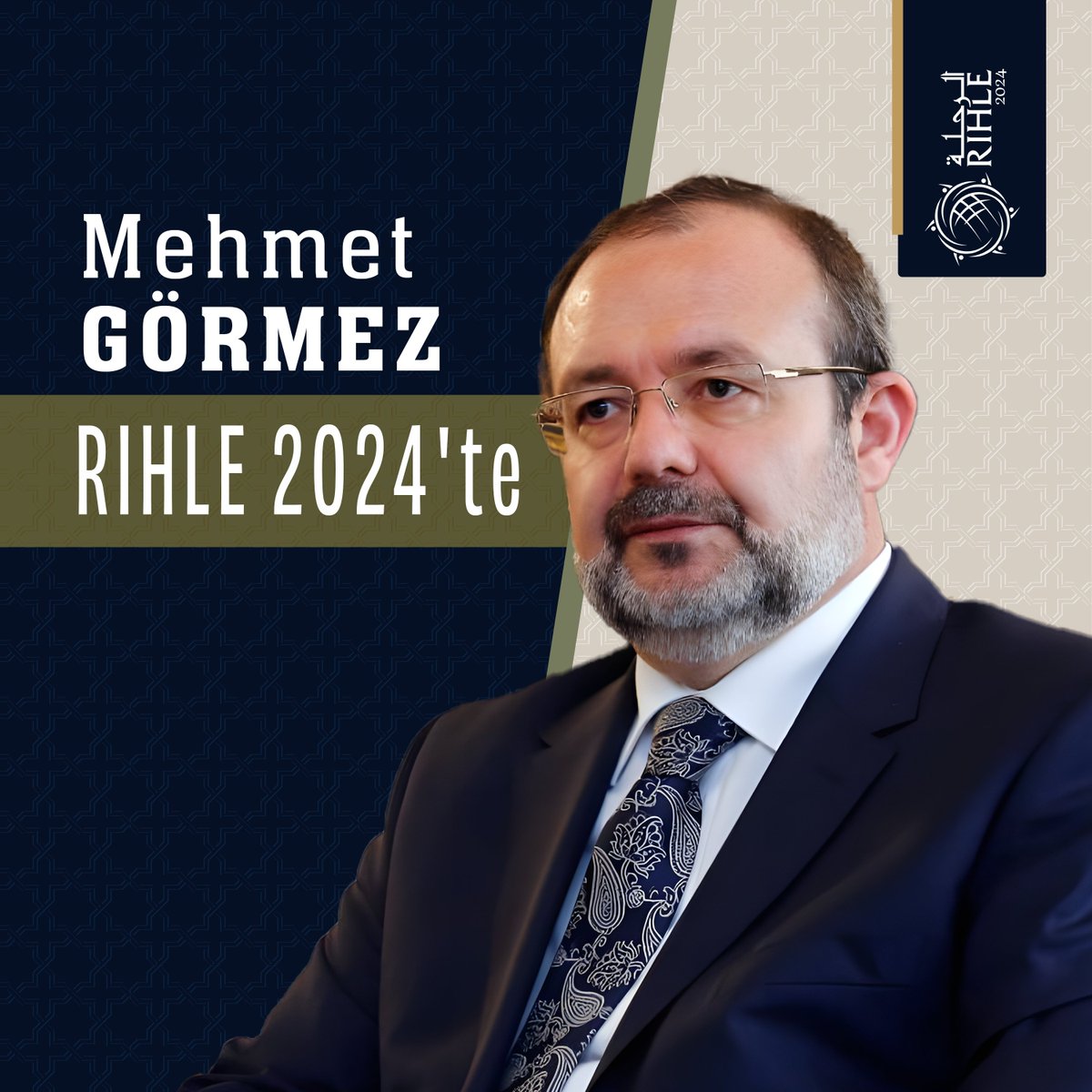errihle's tweet photo. Mehmet Görmez Rıhle 2024'te.

🗓️ 19-30 Ağustos
⏰ 13.30 - 17.50
📍Selçuklu Kongre Merkezi

Detaylar için https://t.co/9nkBgDJ7ip adresini ziyaret edebilirsiniz.

#rıhle2024 https://t.co/mhgSUMY58k