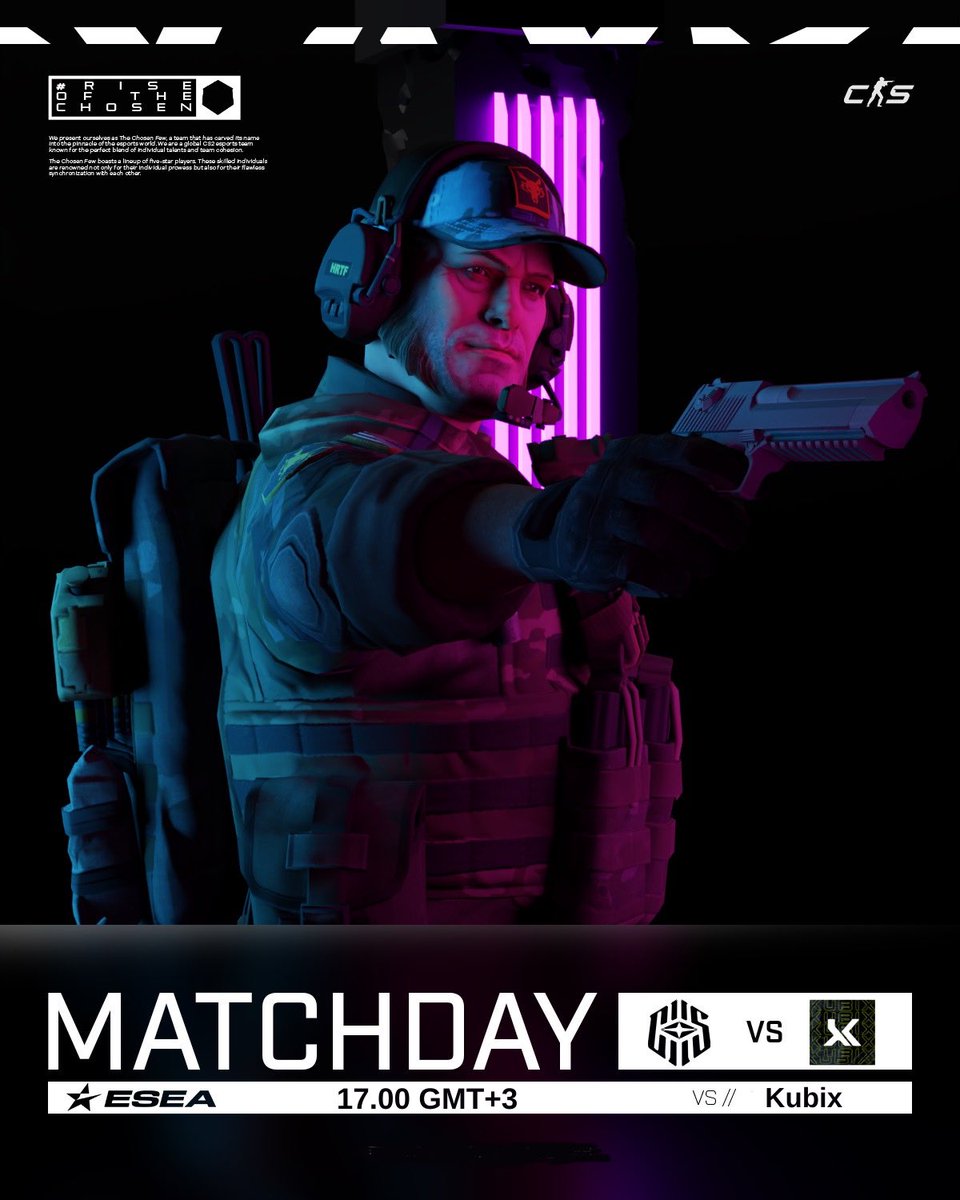 Takımımız, ESEA Main Lig yedinci maçında rakibimiz Kubix ile mücadele edecek! 💪

🕔 17.00