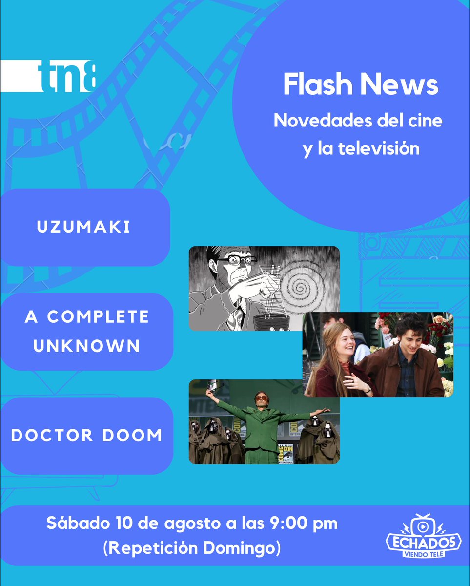 El menú para este sábado en <a href="/canaltn8/">TN8 Nicaragua</a> a las 9:00 pm.

- Love Lies Bleeding
- House Of The Dragon
- The Perks Of Being A Wallflower (junto a Miriam Medina)

Y más...