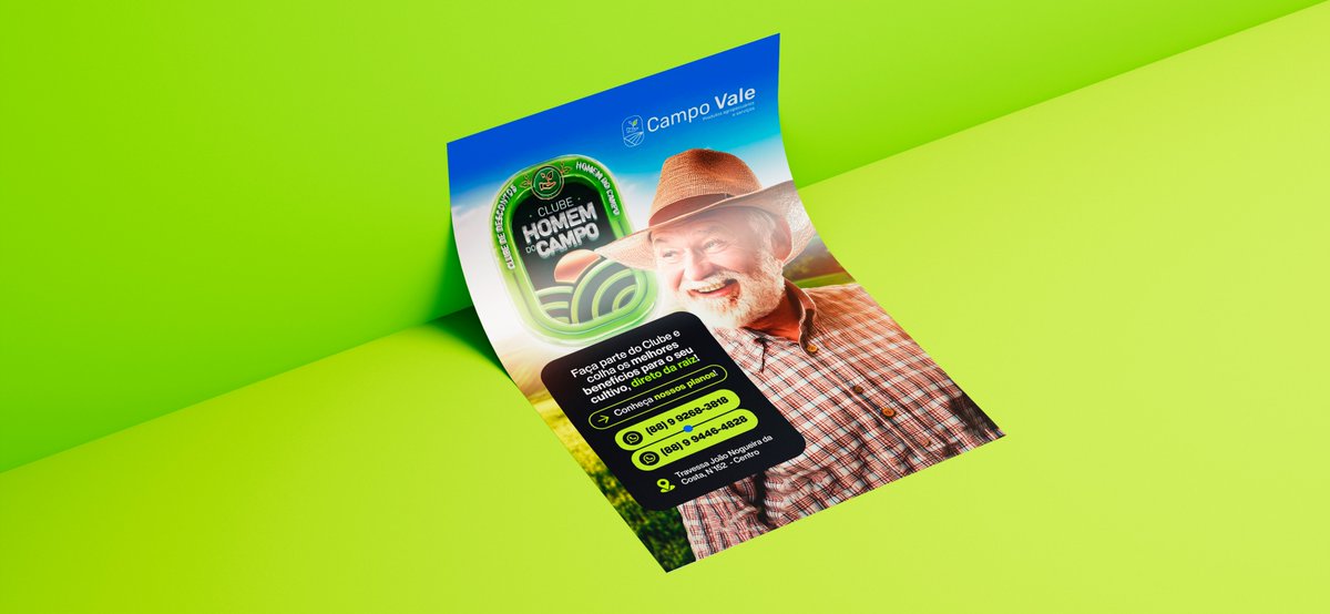 Projeto desenvolvido recentemente para uma empresa de produtos agrícolas da minha cidade. Confira o projeto completo no meu perfil do behance!

behance.net/gallery/205173…