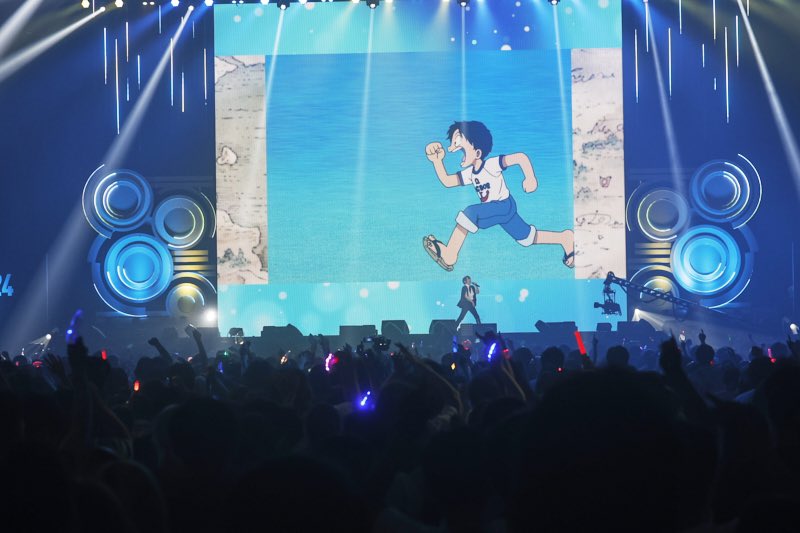 Eiichiro_Staff's tweet photo. 【大槻マキさんより皆さんへ】

本日8.10(土)におこなわれた
#ONEPIECEDAY'24 SPECIAL LIVEに
出演してくださった #大槻マキ さんから
ビデオメッセージが到着しました🏴‍☠️

▼8.17(土)18:00まで配信チケット発売中
https://t.co/bNmdjXMN1A

#ONEPIECE https://t.co/hv9z6ajNmf