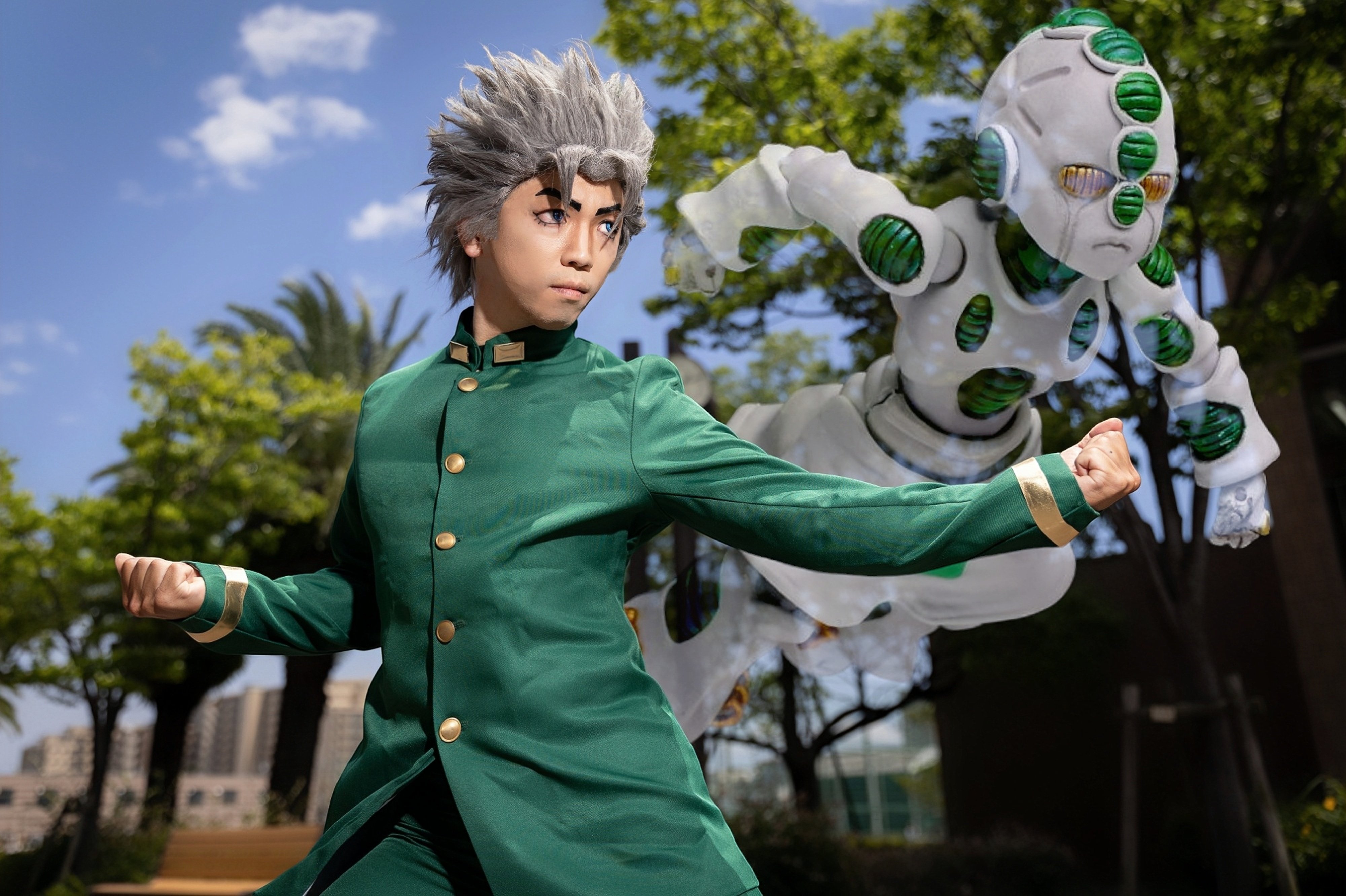 ジョジョの奇妙な冒険シリーズ コスプレ 衣装】広瀬 康一 四部