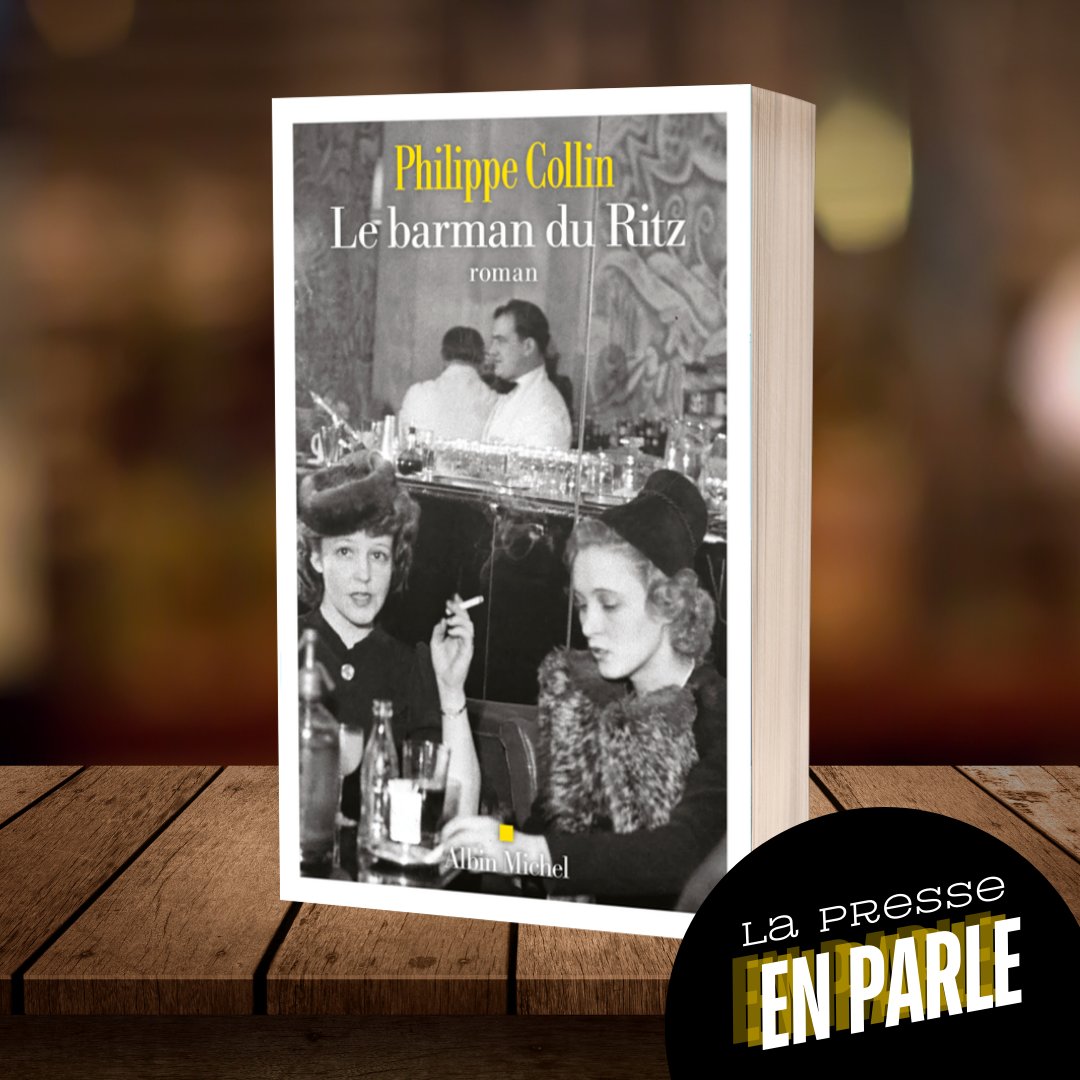 AlbinMichel's tweet photo. 🤩 Plongez dans l'histoire du "Barman du Ritz", de Philippe Collin.
Un premier roman fascinant salué par la presse, à découvrir en librairie !  📚 #Albinmichel #lebarmanduritz #philippecollin @Philco750062 https://t.co/gFBQ2x51F3