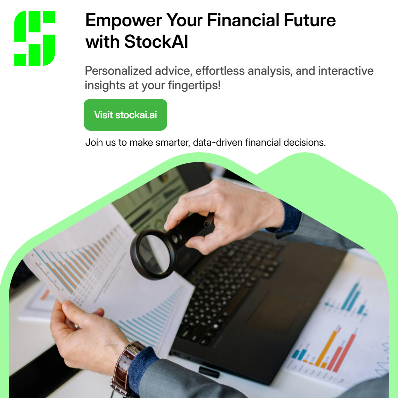 stockai_ai's tweet photo. 📷 AI + Finance = The Future! 📷 Traditional investing? 
That’s old news. StockAI empowers you to make smarter, data-driven decisions. Ready to transform your strategy?
Join our waitlist today! 📷 https://t.co/SPj2b5dBPK

#AIFinance #Investing #FinTech #stockai #Startups #AI https://t.co/dqp6USTUB8