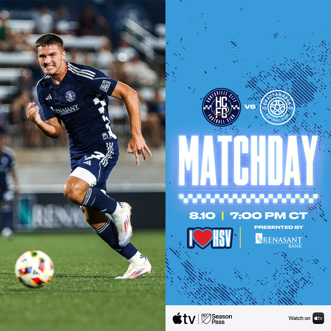 GET OUT OF BED, IT'S A MATCHDAY IN THE ROCKET CITY  #I❤️HSVNight ⬇️
bit.ly/3yGoJni