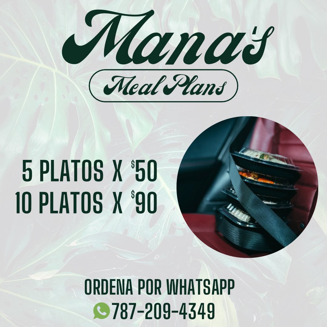 ManasGastrobar's tweet photo. Men�� nuevo ✨ 
—
—
Ordena y aclara tus dudas a través de WhatsApp 787-209-4349 📲 https://t.co/96jkt5p4Uh
