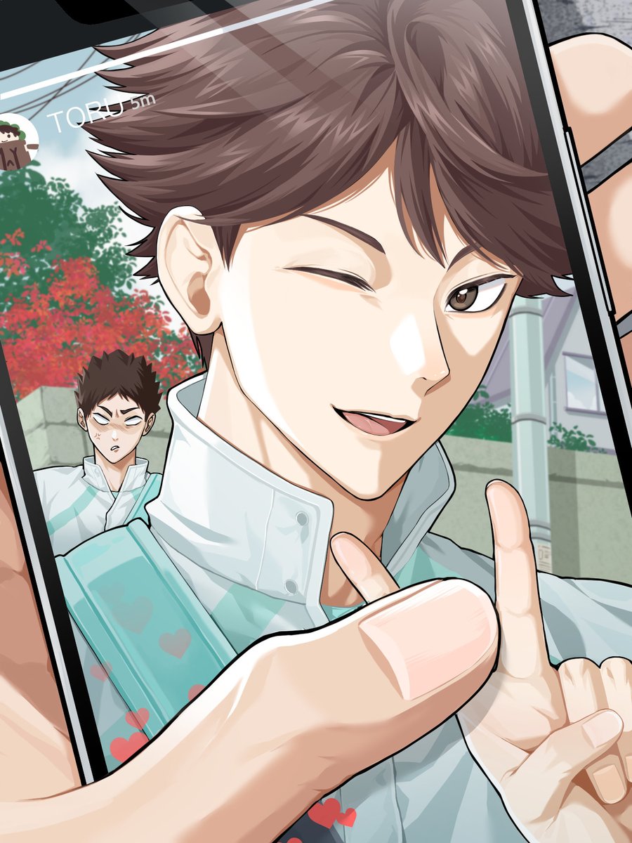 #하이큐 #HAIKYUU #ハイキュー

선배의 일상