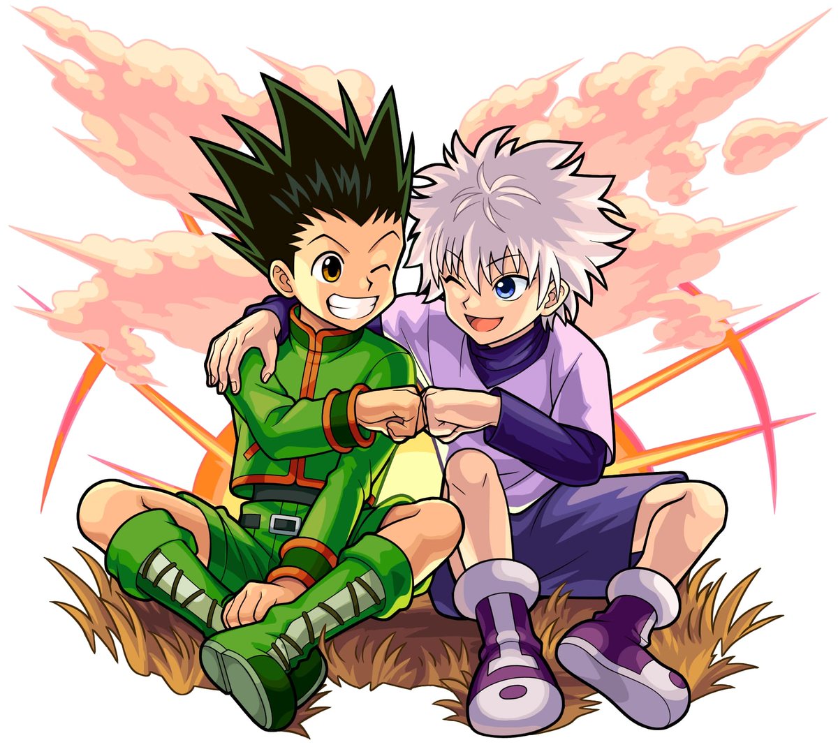 ゴンとキルア 💚💜 HUNTER x HUNTER