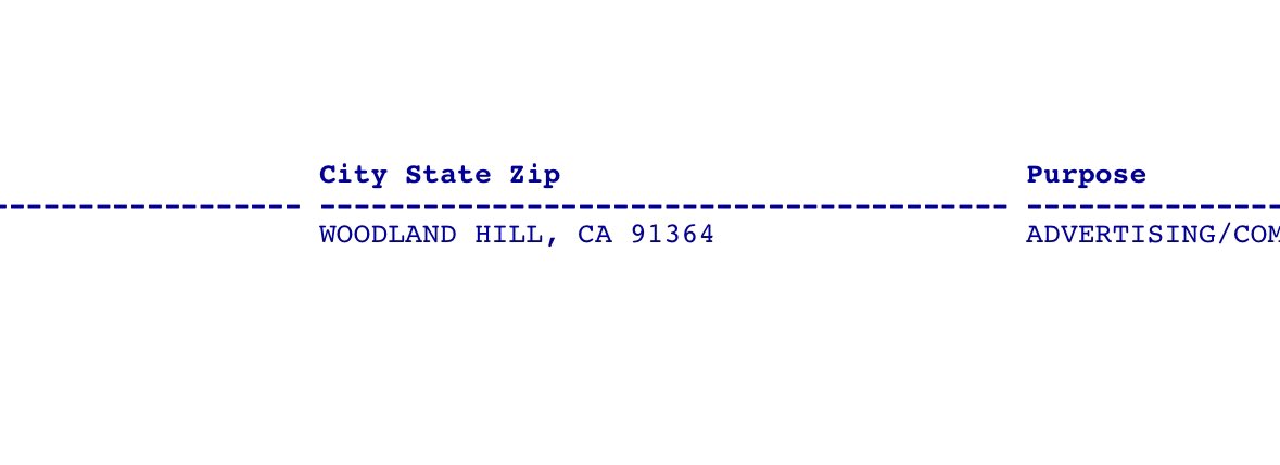 Aristocrat landowner Jeff Phipps spent $50k on a shell PC running same ads as ghost candidate scandal-connected “Direct Action Fund” in 2020

Then Phipps sent $40k to “Impact Politics” 

… in California

Same as losing Reggie Cardozo efforts for John Dailey &amp; David Bellamy in 22