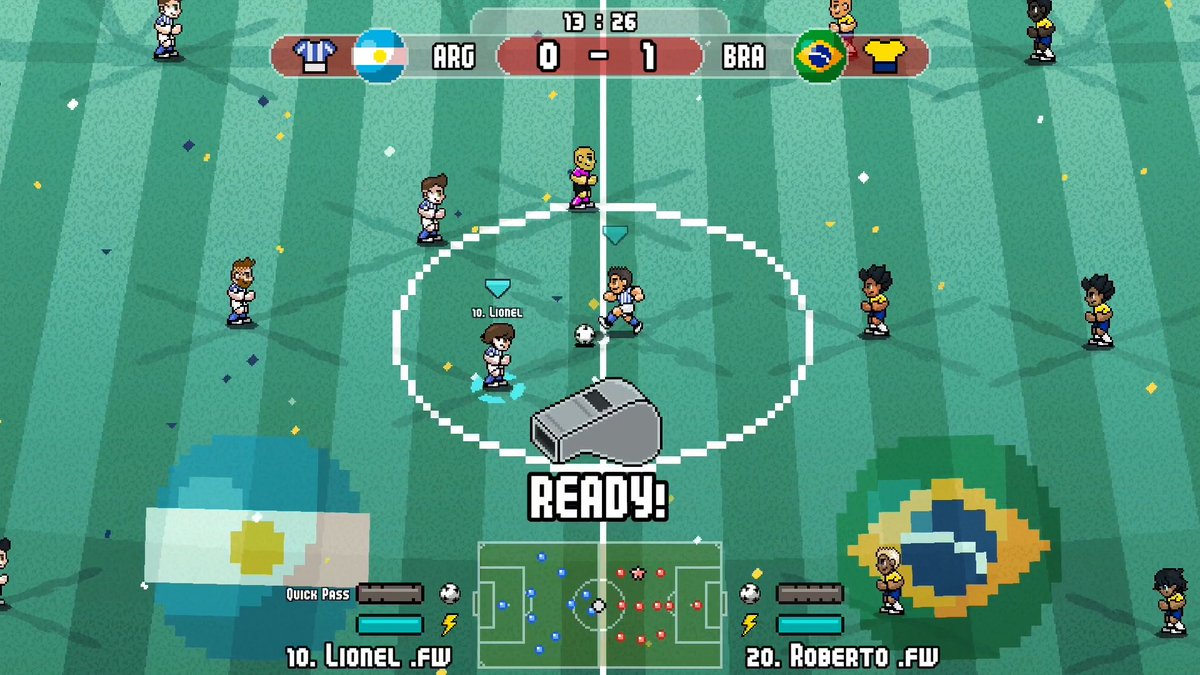 Now on Google Play! 🥳
You asked for it, and here it is: Pixel Cup Soccer Ultimate Edition has finally arrived on Android! Enjoy!
shorturl.at/A7EWx

#AndroidGames #PixelCupSoccer #MobileGaming #IndieGame #FootballGame #GamingNews #soccer #GooglePlay #screenshotsaturday