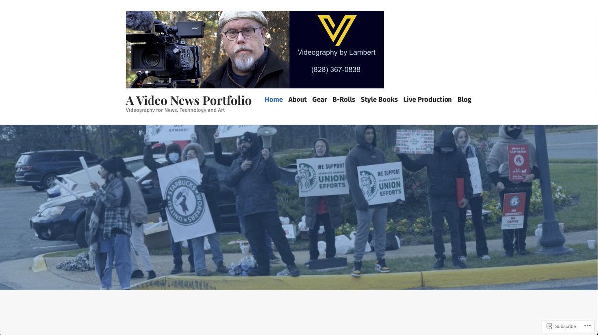 I have a remake of my website :-)
videographybylambert.com