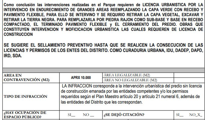 sandra_chindoy's tweet photo. 🔴SOS: SALVEMOS AL PARQUE SIMON BOLIVAR DE BOGOTA. @CarlosFGalan Lo empezó a privatizar para entregárselo a sus amigos de OCESA y convertirlo en Parqueaderos y zonas de eventos. ESTE CANALLA DE DERECHA 🐭QUIERE ACABAR CON EL PULMON DE BOGOTA y dejar al PUEBLO SIN PARQUES. MIREN👇 https://t.co/lV2k3a1wLn