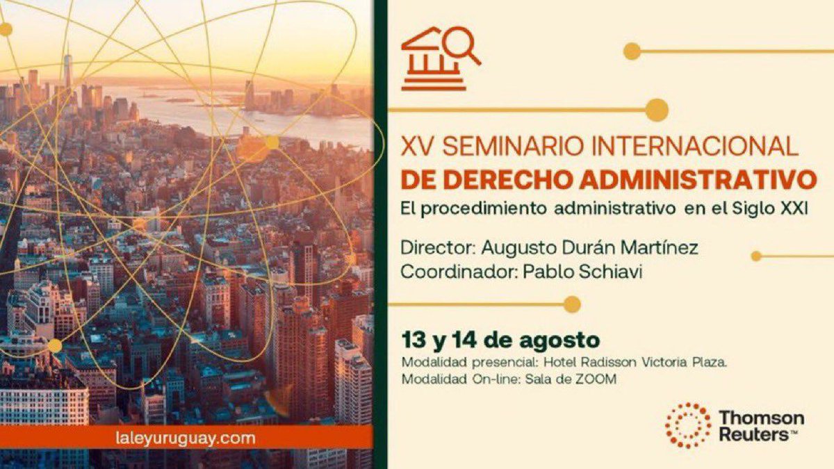 jrodriguezarana's tweet image. El 14 de agosto online a las 11.30 hablaremos de procedimiento administrativo y buena administración