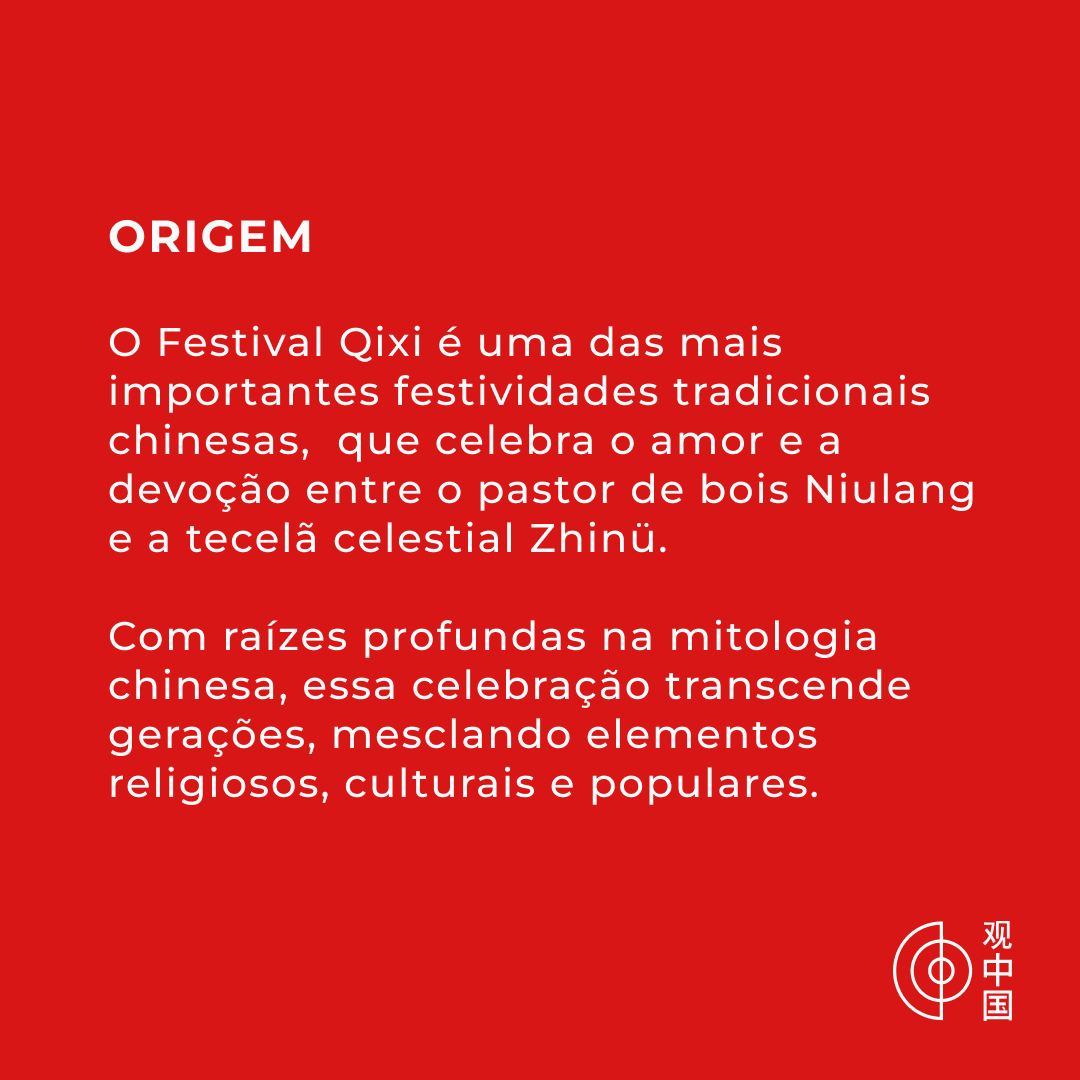 ObservaChinaNet's tweet photo. ❤️ Hoje é um dia de especial importância na China - é o Festival Qixi! 🏮

Este festival tradicionalmente ocorre no sétimo dia do sétimo mês do calendário lunar chinês. Neste ano, o Festival Qixi cai no dia 10 de agosto. 
#QixiFestival https://t.co/FNemZ1J6dZ