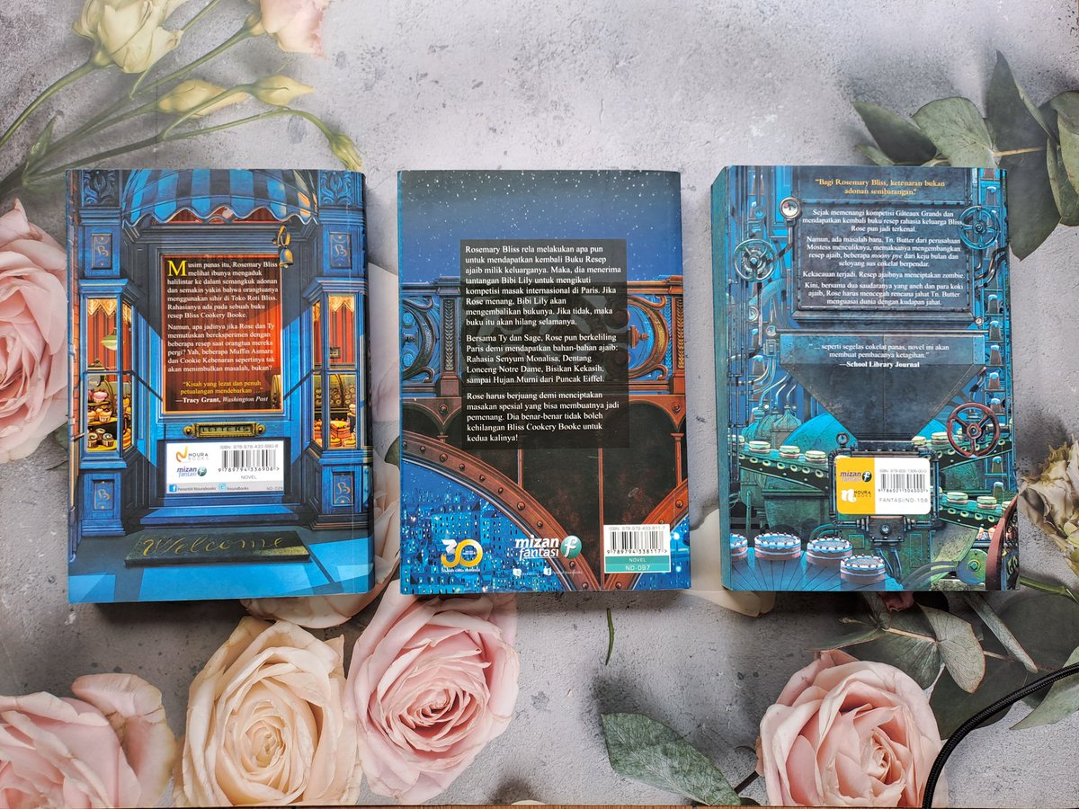 literaryicon's tweet image. Wts, preloved, The Bliss Bakery 1 2 3, bukunya dah kuning2 bgt yah, 50k aja, dah termasuk biaya admin shopee+pengemasan.

Link: s.shopee.co.id/2frSiSzr5a

#booktwt #prelovedbooks