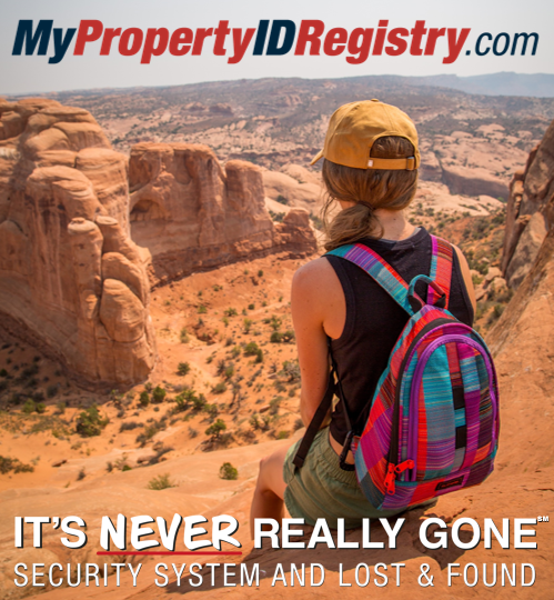 MyPropertyID's tweet image. No matter where you go or how you get there, the things you carry should be readily identifiable by good Samaritans and the authorities, and also traceable back to you and your loved ones in the event of a loss or crime. #MyProperyID makes it easy, online, secure and global.