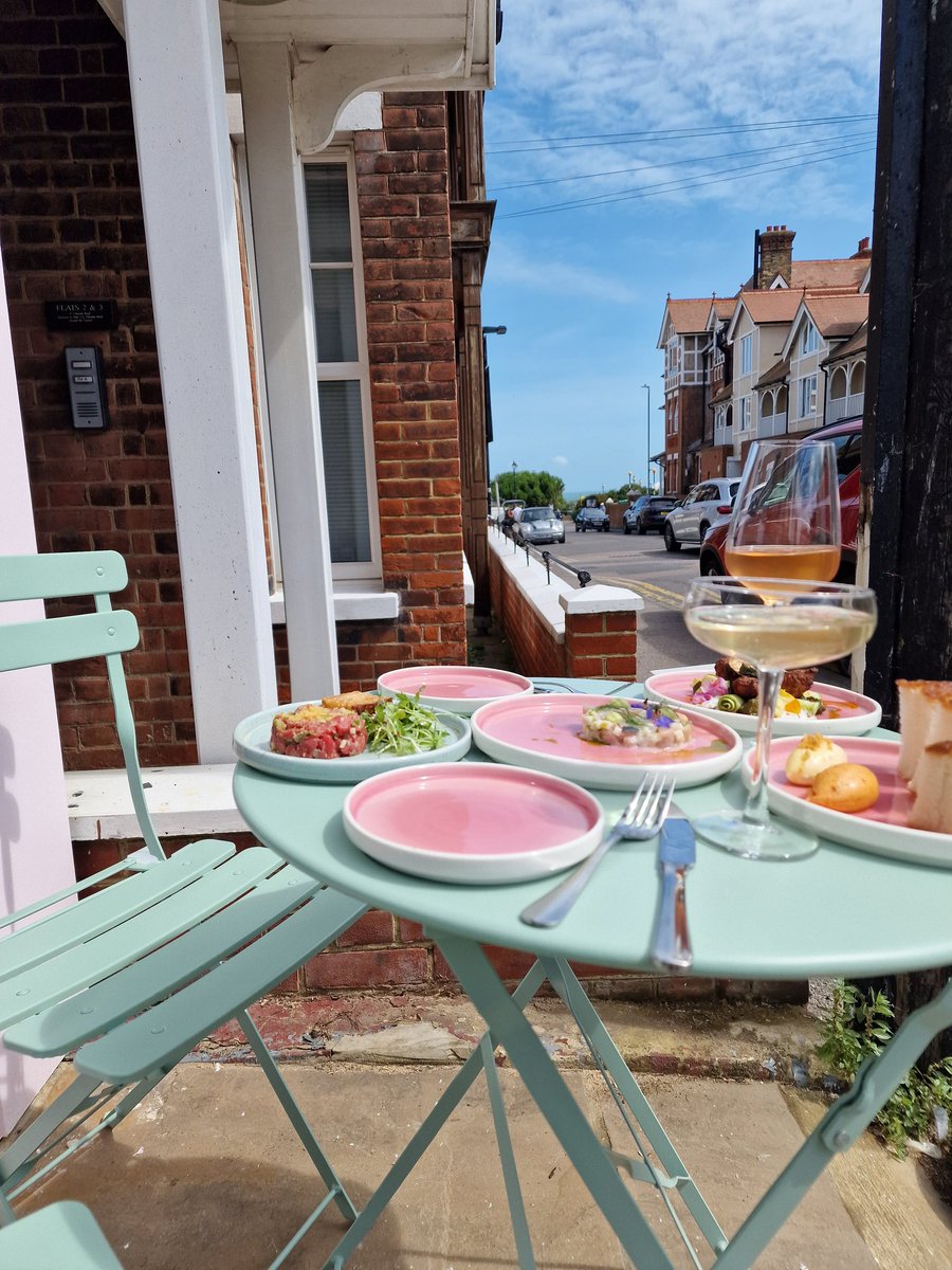 Open from 12pm today and a sea view from the patio to boot!

fifteensquaremetres.co.uk