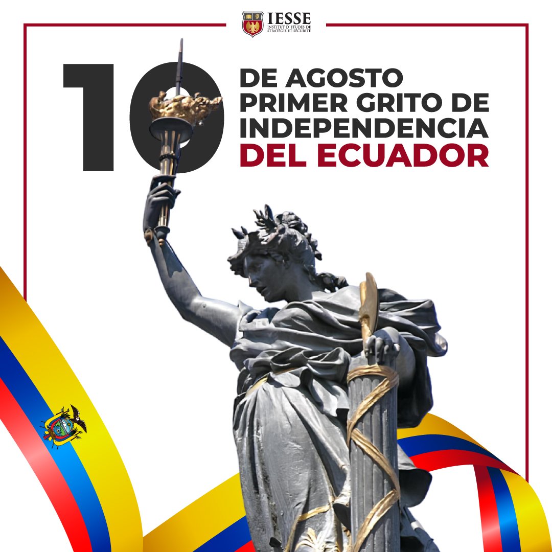 🇪🇨 Un día para recordar la valentía de quienes lucharon por nuestra libertad.
El 10 de agosto marca el inicio de nuestra independencia. ¡Que el espíritu de libertad nos inspire siempre!

#10deAgosto #Independencia