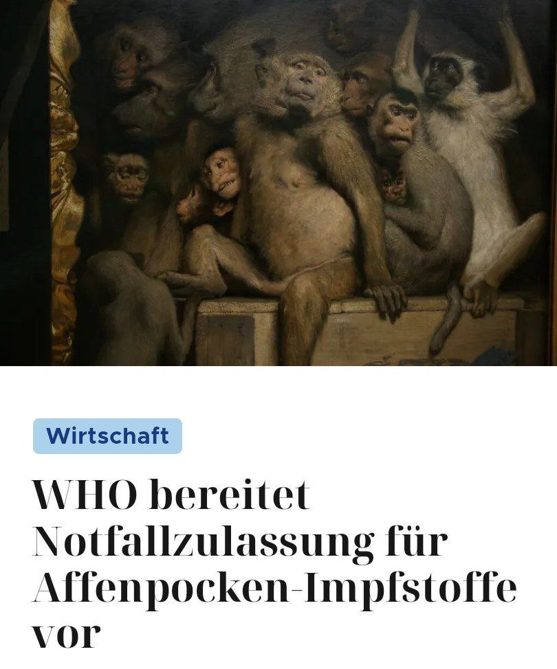 ddemokratisch1's tweet photo. In der Region rund um das #Kongobecken und #Ostafrika steht angeblich ein #Affenpocken-Notstand bevor!

Die #WHO setzt weitere Schritte in diese Richtung.

💉 Am Dienstag hat die Genfer Organisation das Verfahren zur Erteilung der Notfallaufnahme für zwei Affenpockenimpfstoffe eingeleitet.
Quelle https://t.co/da1QgmSOCl

❤️💉Verein für Impfopfer💉❤️ 
            https://t.co/0YvuGZ0ipc
                Wir lassen dich
                 nicht ,im Stich‘