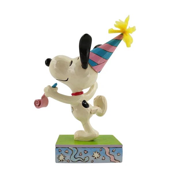 Snoopy item of the day: Party Animal Snoopy Birthday figurine from Jim Shore