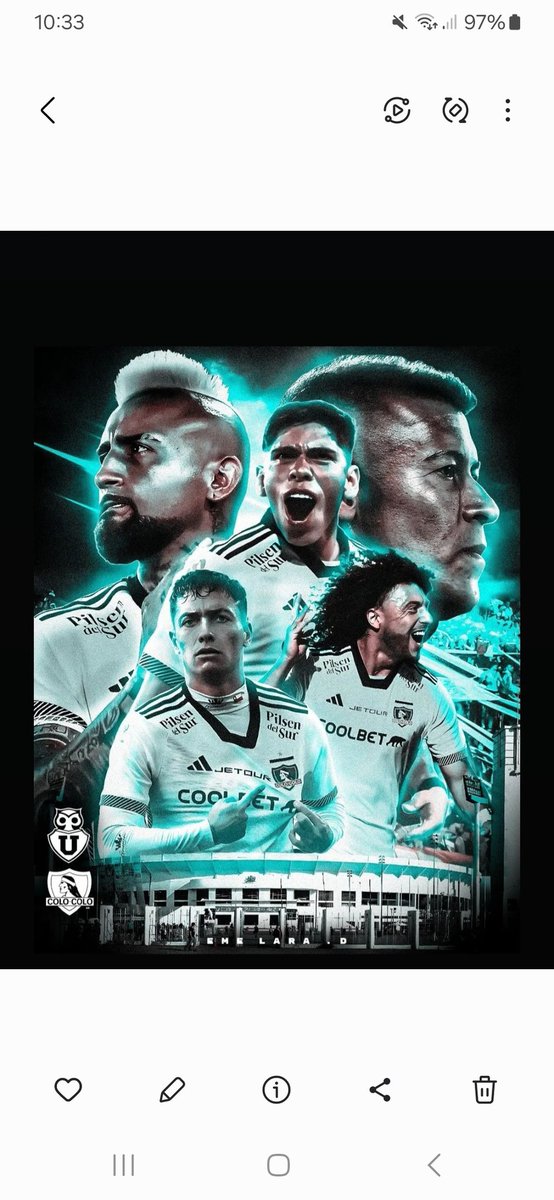 Hoy es colo colo y nada más importa vamos eterno campeón 🤍🖤🤟