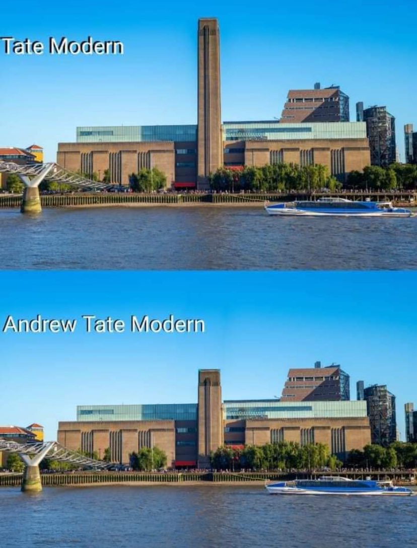 Andrew Tate is so busted. Death by a thousand memes