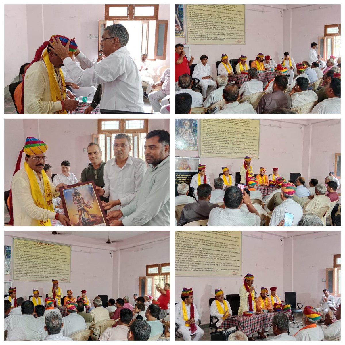 m_dadheech's tweet photo. समाज के लोगों द्वारा सम्मानजनक स्वागत और अभिनंदन किया गया। इस विशेष अवसर पर, सभी ने मिलकर समाज की एकता और विकास के लिए प्रतिबद्धता जताई।
@BJP4India @BJP4Rajasthan @BhajanlalBjp https://t.co/oYT6FGCw3S