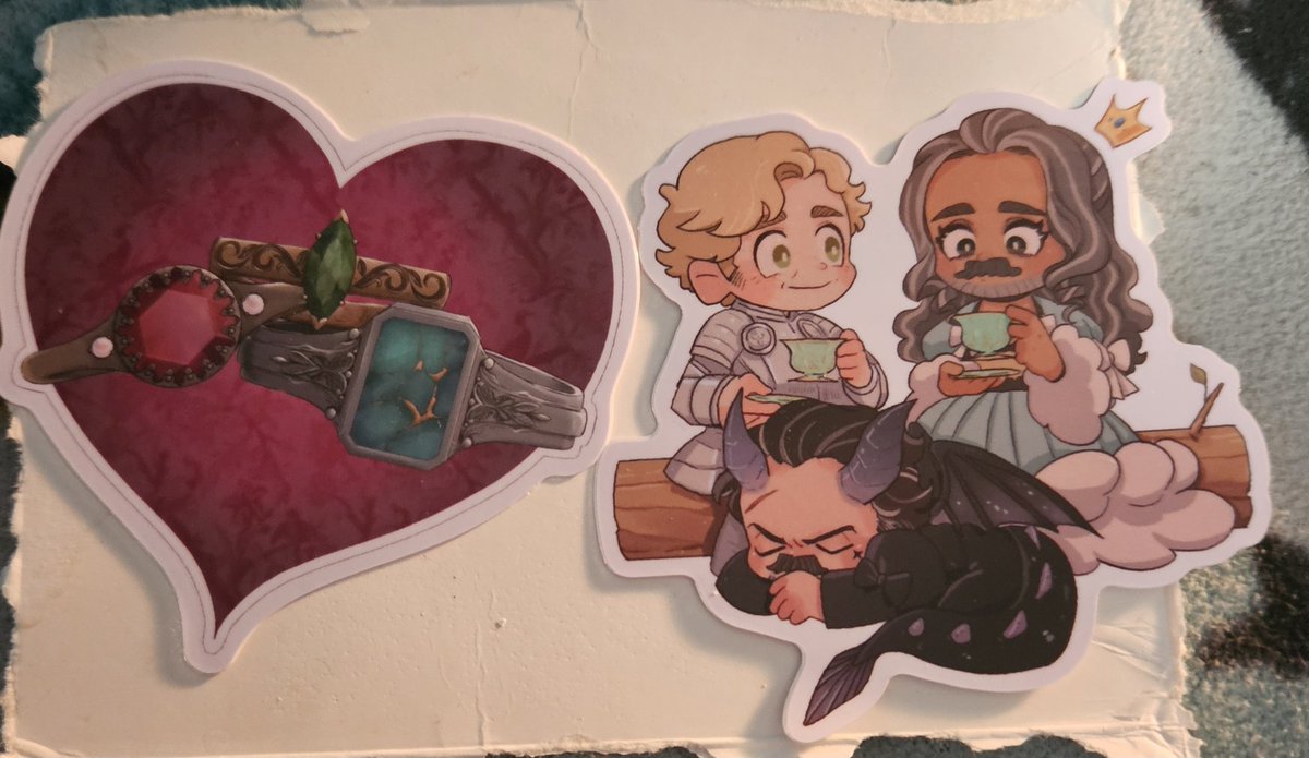 These stickers from <a href="/steddyhandszine/">Even Keel: A Steddyhands Zine</a> are absolutely adorable. I'm definitely going to have to find somewhere special to put them