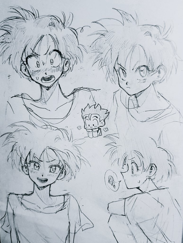 old videl doodles