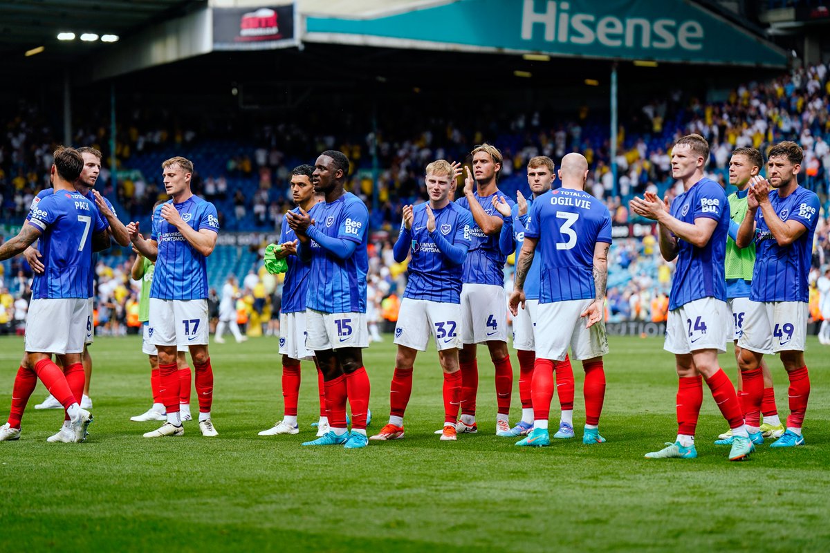 Pompey's tweet image. WHAT an effort from these boys. 👏

#Pompey