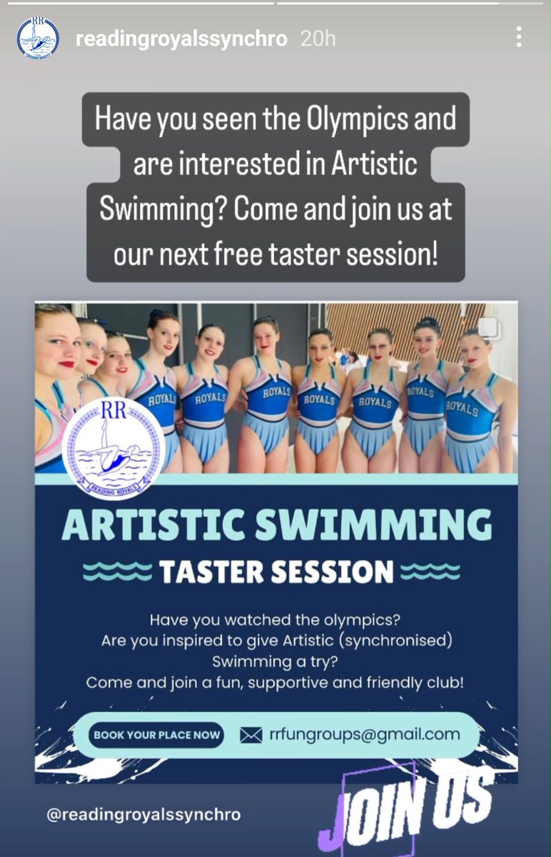 #Olympics2024Paris #ArtisticSwimming #Reading #swimming #gbsynchro <a href="/gbsynchro/">GBR/England Artistic Swimming</a> <a href="/TeamGB/">Team GB</a>