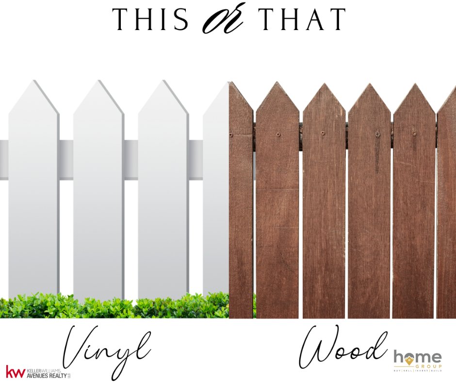 Realtor5280HG's tweet image. What's your pick - Vinyl or wood fence? Let us know in the comments!

#howyouhome #homedesign #designideas #fence #fencedesign #homegroup #hgdenver #yournexthome
