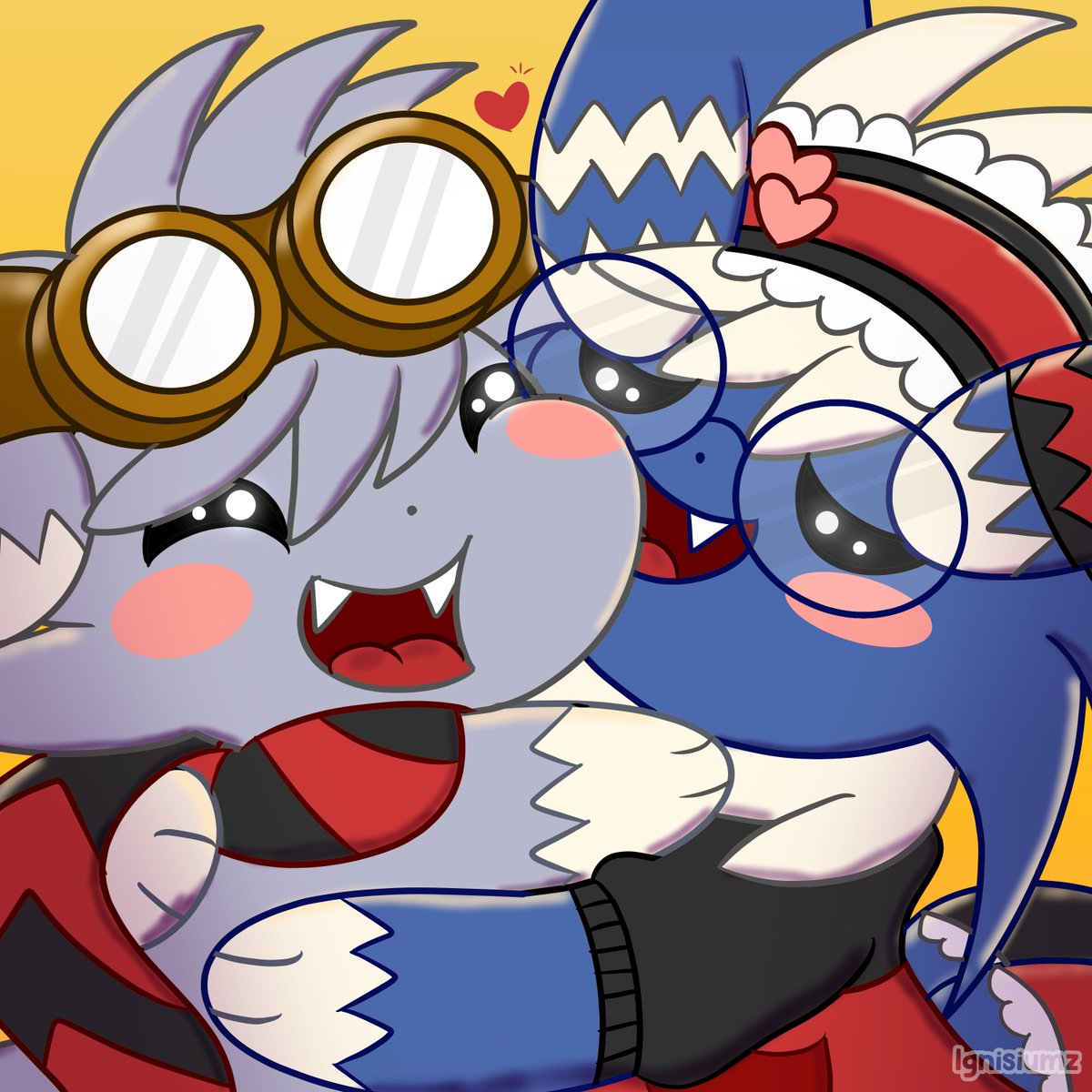 Ignisiumz's tweet photo. Igni Espurr and Igni Meowstic Hug, hehe aww.❤️
#meowstic #espurr #pokemonfanart https://t.co/15GInir38S