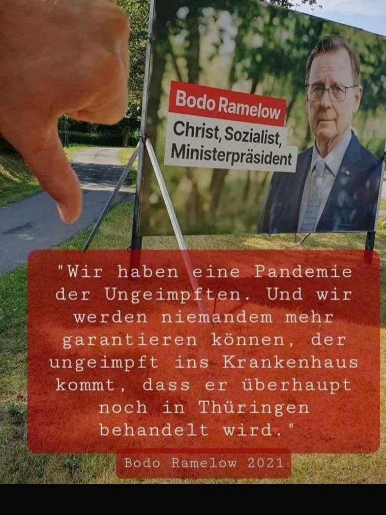 Nicht Vergessen…. ⁦<a href="/bodoramelow/">Bodo Ramelow</a>⁩