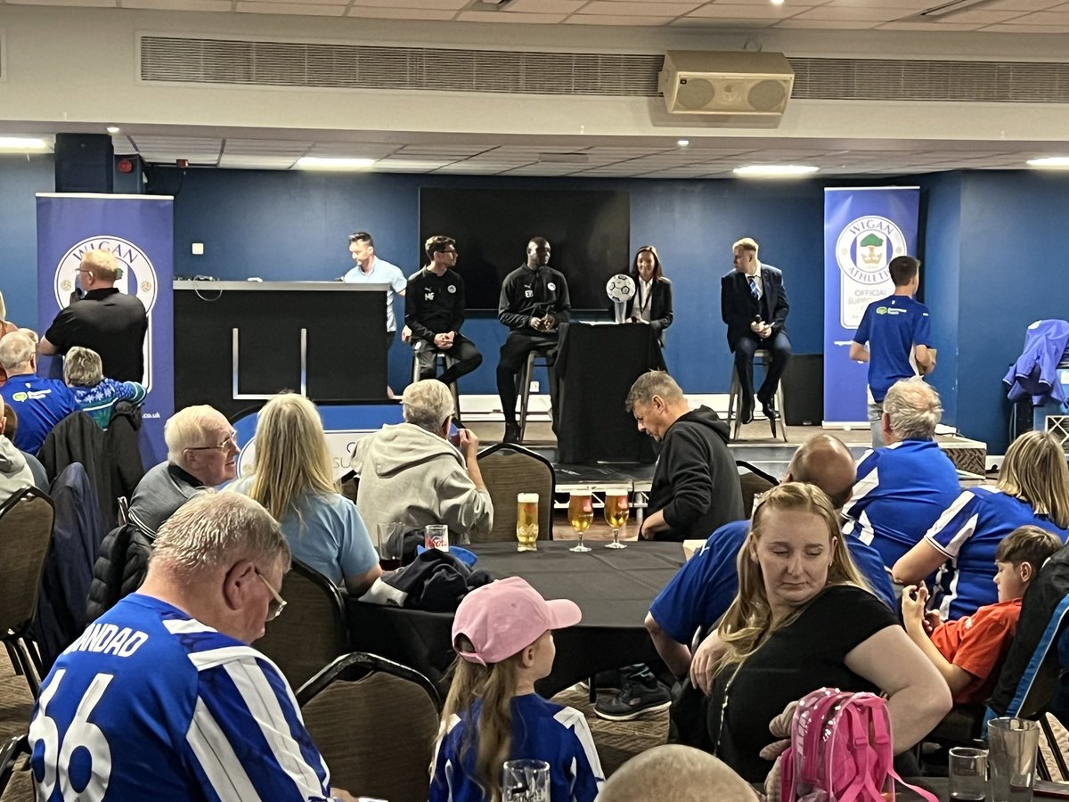 A great day in the history of our Club. Wigan Athletic Women’s Team 🔵⚪️