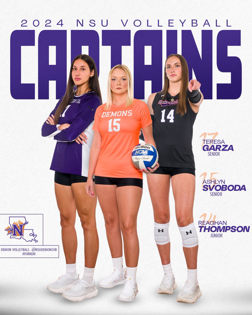 NSUDemonsVB's tweet photo. We’ll ride with them any day of the week

2️⃣0️⃣2️⃣4️⃣ Captains

#ForkEm https://t.co/htSpllWmIY