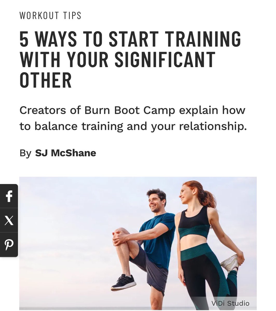 muscle_fitness's tweet image. 5 WAYS TO START TRAINING WITH YOUR SIGNIFICANT OTHER

Creators of Burn Boot Camp explain how to balance training and your relationship.
By SJ McShane

Read Article: muscleandfitness.com

#fitnesstips #relationships #trainingtips