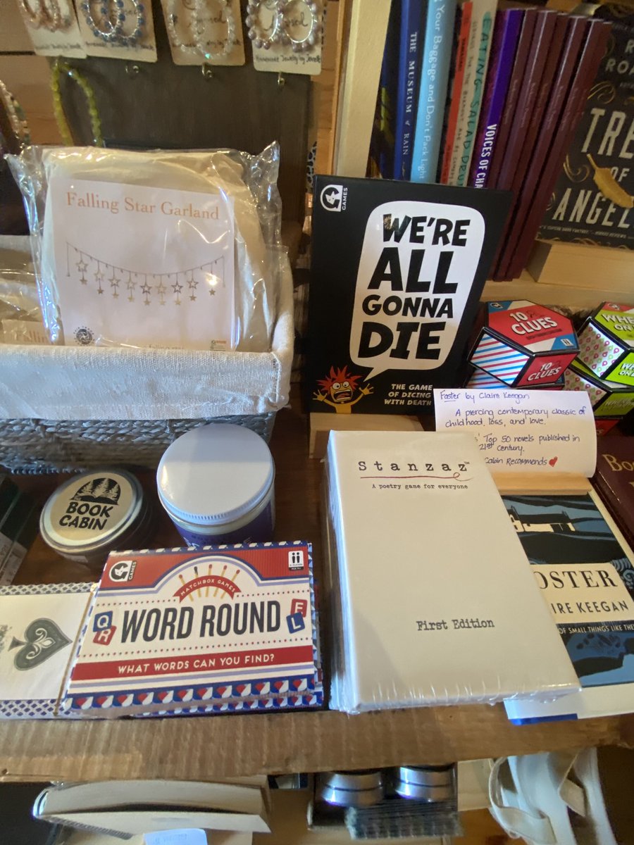 Happy Saturday!  What book is everyone enjoying this weekend?

Thurs 11-6
Fri/ Sat 10-5
Sun 10-4