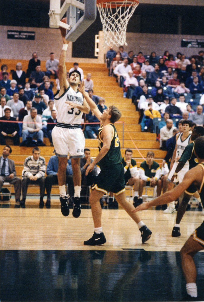 The U.S. and France are squaring off in the men’s gold medal game today. Did you know? That was the same matchup in 2000 when Big Green alum Crawford Palmer ‘93 suited up for France. 

Full feature on Palmer’s Olympic experience ➡️ dartsports.co/4ctTpX2

#OlympiansMadeHere