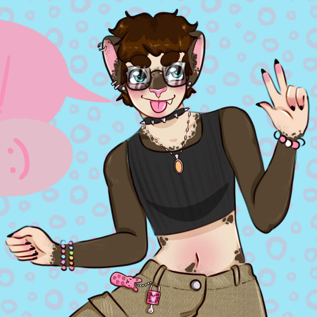 Luc_kyCh4rm's tweet image. Ferret fursonaaaa. Idk if it looks like me but I want his gender bdnsbdndbcnxbcnc
#digitalart #DigitalArtist #Procreate #procreateart #ocs #originalcharacterart #Fursona